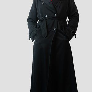 Utex Design Full-Length Trenchcoat with detachable wool liner